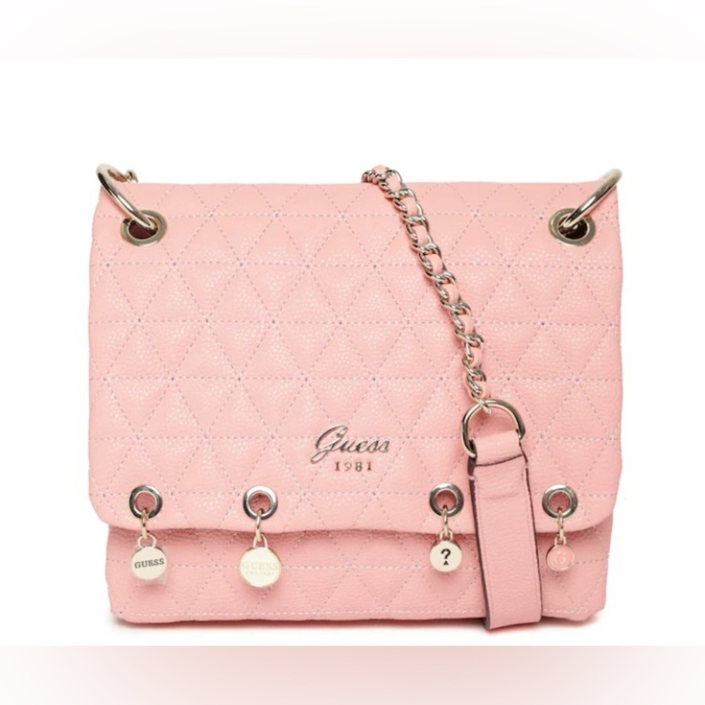 Guess Quilted Charm Crossbody purse - Picture 1 of 13